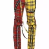 Tripp Split Leg Bondage Pants [Yellow/Red Plaid] -Creepsville Horror Shop IS103MP REDYELPLD F 1622x 1622x f0757458 6807 4e19 880c eef272268c9f