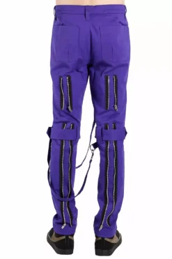 Tripp Bondage Pants [Purple] -Creepsville Horror Shop IS267M PURP B