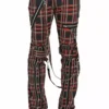 Tripp NYC Bondage Pants [Black Plaid] -Creepsville Horror Shop IS267MP BLKPLD F 1903x 62c897c3 6701 452d b397 bacb3a1585df