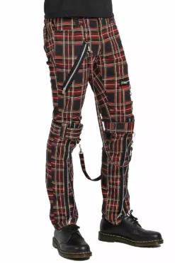 Tripp NYC Bondage Pants [Black Plaid] -Creepsville Horror Shop IS267MP BLKPLD S 1903x ea401c1b caa9 4391 9d2b 4a8b4bdd6335
