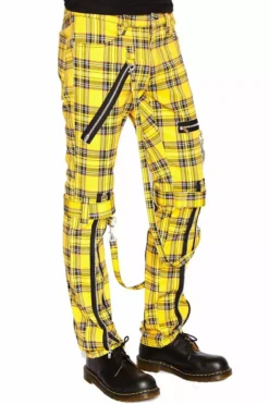 Tripp NYC Bondage Pants [Yellow Plaid] -Creepsville Horror Shop IS267MP YELLPLD S 1622x 1552a53c cd86 403c 95d1 2a81135f2a59