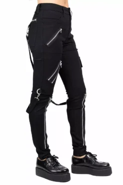 Tripp NYC Rage Bondage Pants -Creepsville Horror Shop IS4419 BLK S