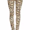 Tripp NYC Leopard Print Ladies Jeans -Creepsville Horror Shop IS6235P LEO F