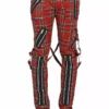 Tripp Mens Punk Bondage Pants [Red Plaid] -Creepsville Horror Shop IS674MP REDPLD F 1622x 51b19b06 bc1a 41ef 9eff bce5596537be
