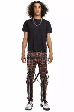 Tripp Mens Bondage Punk Pants [Black Plaid] -Creepsville Horror Shop IS674MP BLKPLD FULL 1000x 211afcf2 562c 4ab0 8668 80fc88165a4b