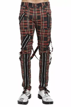 Tripp Mens Bondage Punk Pants [Black Plaid] -Creepsville Horror Shop IS674MP BLKPLD F 1000x ada5ffd0 81e4 45ac 8254 27bb526eb36d