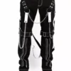 Tripp Raider Pants [Black/White] -Creepsville Horror Shop IS7065M BLACKWHITE F