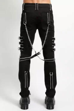 Tripp NYC Punk Parade Pants [Black/White] -Creepsville Horror Shop IS7120M BLKWHT B 1000x 85f1e6ed 8ed0 442a a368 b0085f640ebf