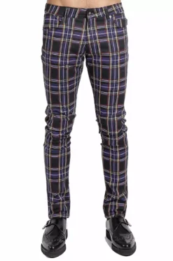 Tripp Rocker Jeans [Purple Plaid]