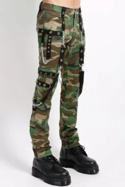 Tripp NYC No Excuses Pants [Camo] -Creepsville Horror Shop IS7430MP GREENCAMO S 1000xcopy