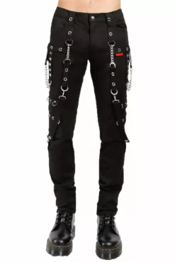 Tripp NYC No Excuses Bondage Pants [Black/Black]