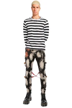 Tripp NYC Bleach Chaos Pants 13 Tripp NYC Bleach Chaos Pants -Creepsville Horror Shop IS7797B BlKBLEACH FULL 1 1000x d18ced0f 62f3 4da4 b197 d071fd6ef106