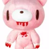 Pastel Pink Gloomy Bear Plush [MOVEABLE] -Creepsville Horror Shop Kawaii Creepy Cute Teddy Bear