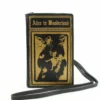 Alice In Wonderland Book Bag -Creepsville Horror Shop Lewis Carroll Gift