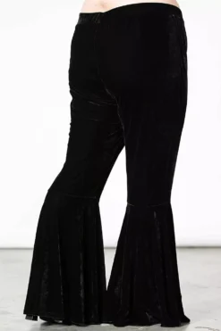 Marisol Velvet Bell Bottoms -Creepsville Horror Shop MARISOL VELVET BELL BOTTOM PLUS W F x1600copy