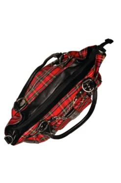 Rise Up Bag [RED PLAID] -Creepsville Horror Shop OKK