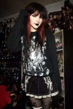 Fortune Teller Sweatshirt -Creepsville Horror Shop Occult Clothing Online Store