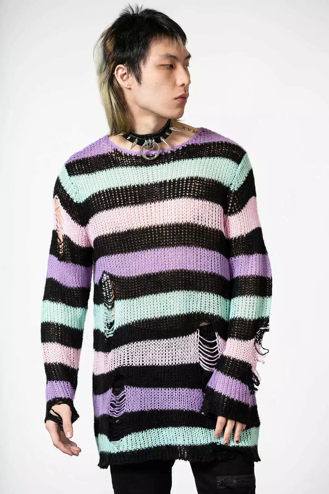 Pastel Punk Knit Sweater 6 Pastel Punk Knit Sweater - Image 4