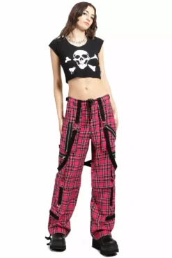 Tripp NYC Strap To Strap Pants [PINK PLAID] -Creepsville Horror Shop PL7272 PINKPLD FULL 1000x 2c86a437 8c9d 4152 81f9 44ac972538ba