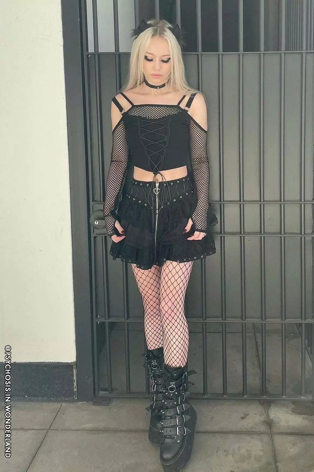 Black Craft Fishnet Off The Shoulder Top 3 Black Craft Fishnet Off The Shoulder Top