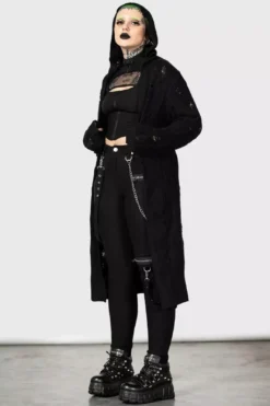 The Rave Skinny Trousers 8 The Rave Skinny Trousers -Creepsville Horror Shop Punk Pants Womens