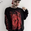 Creature Of The Night Sweatshirt 1 Creature Of The Night Sweatshirt -Creepsville Horror Shop RATZDRR