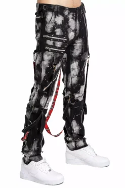 Tripp Bleach Stud Bondage Pants 11 Tripp Bleach Stud Bondage Pants -Creepsville Horror Shop SD7358B BLK S ea1c7772 5007 4161 b52d 52508d4723ee