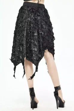 Witchery Tattered Skirt -Creepsville Horror Shop SKT130 6