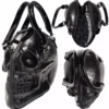 Skull Collection Handbag [BLACK] -Creepsville Horror Shop SKull handbag