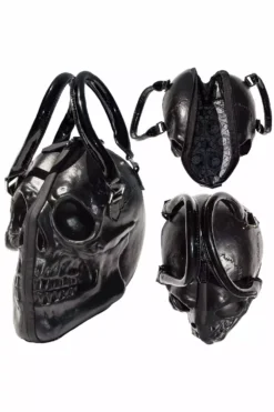 Skull Collection Handbag [BLACK]