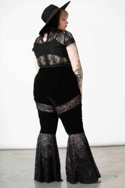 Solstice Bell Bottoms 12 Solstice Bell Bottoms -Creepsville Horror Shop SOLSTICE BELL BOTTOMS PLUS W E x