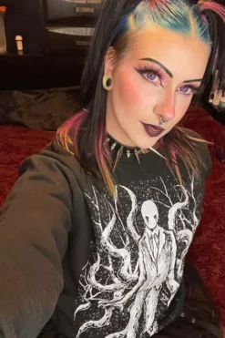 Slender Sickness Sweatshirt -Creepsville Horror Shop Slender Sickness Hoodie