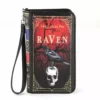 Raven Wallet -Creepsville Horror Shop Steampunk Raven Wallet