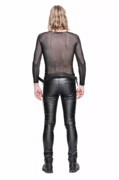 Night Creepture Fishnet Top [Unisex] -Creepsville Horror Shop TT035 4