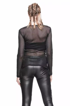 Night Creepture Fishnet Top [Unisex] -Creepsville Horror Shop TT035 9