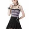 Punk Violets Striped Tank Top -Creepsville Horror Shop TW433 101 1024x1024 2x 8f2015cf b921 4180 ae25 ccd6a487bde6