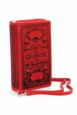 Grimoire Book Bag 9 Grimoire Book Bag -Creepsville Horror Shop Vintage Goth Purse