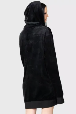 Webmare Longline Hoodie [UNISEX] -Creepsville Horror Shop WEBMARE LONGLINE HOODIE W G x1600copy