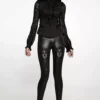 Vamp Leathered Leggings -Creepsville Horror Shop WK 522DDF 05