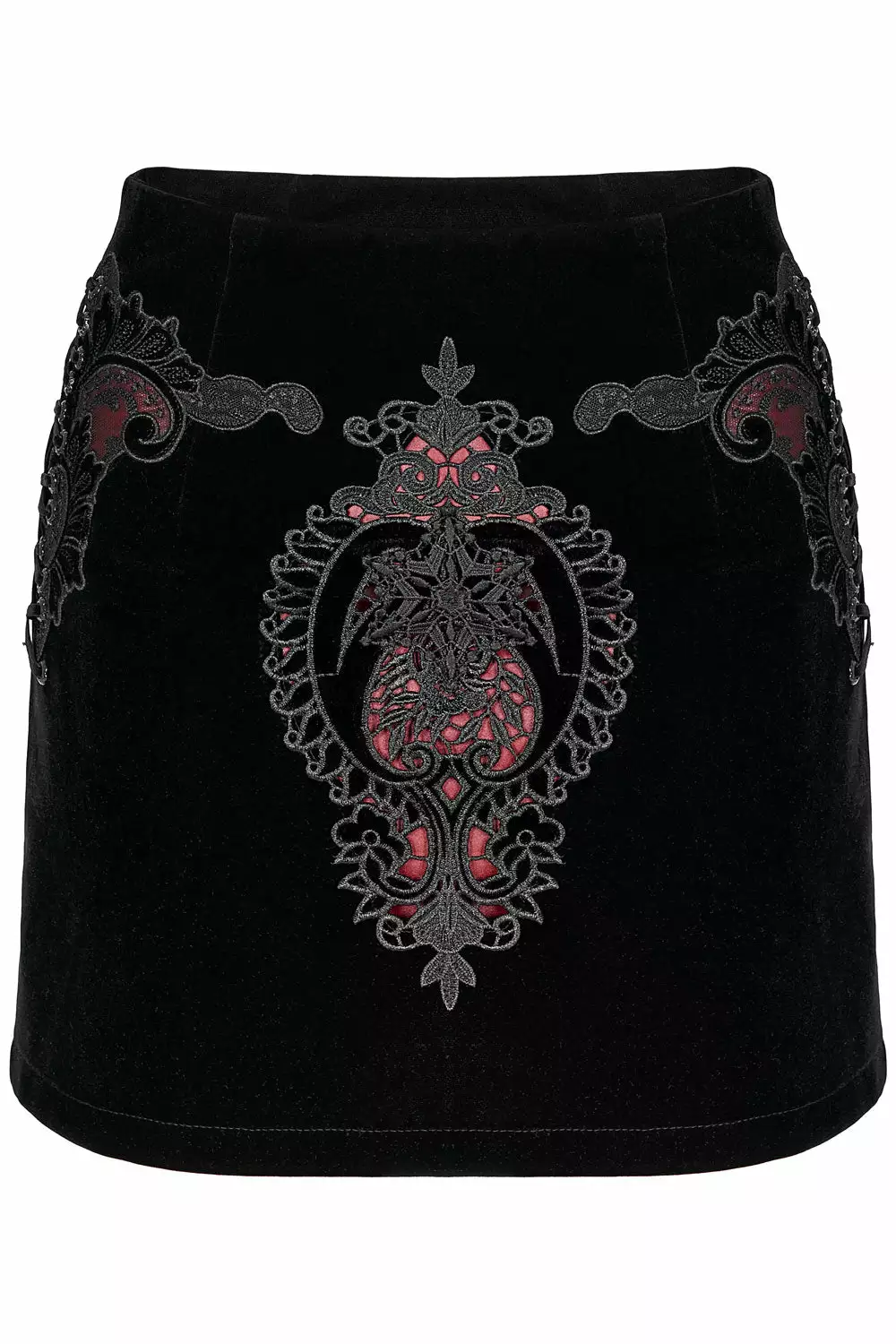 Black Velvet Vamp Mini Skirt 9 Black Velvet Vamp Mini Skirt - Image 7