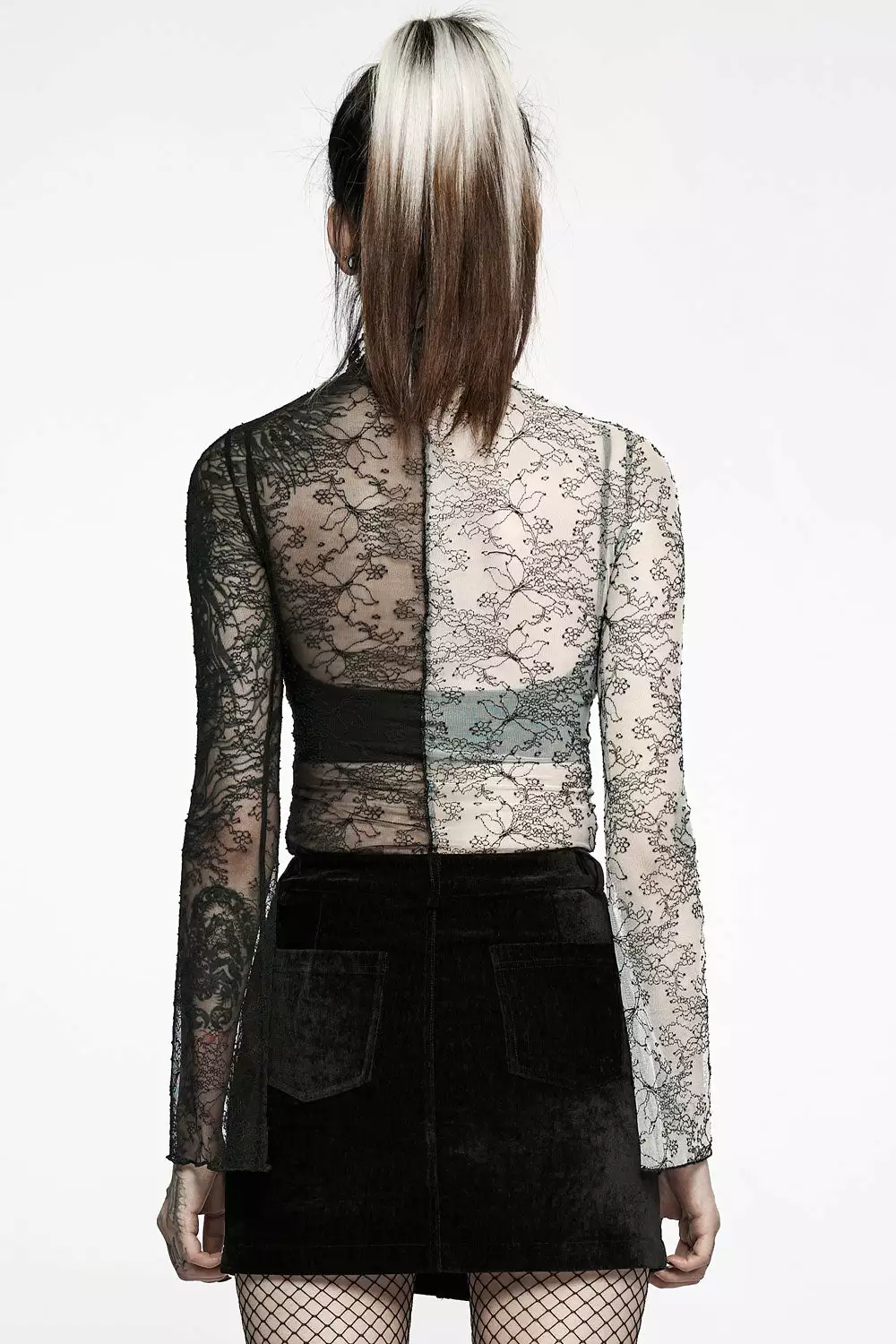 Baddiecore Velvet Mini Skirt 6 Baddiecore Velvet Mini Skirt - Image 4