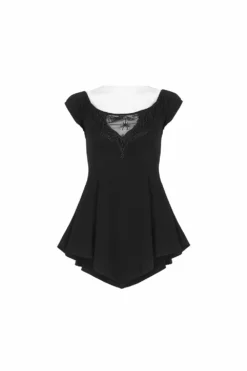 Weeping Webs Top -Creepsville Horror Shop WT 648TDF 12