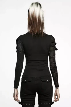 Replicant Mismatched Top -Creepsville Horror Shop WT 726TCF 01