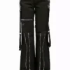 Tripp Strap It Pants -Creepsville Horror Shop af909 blk f