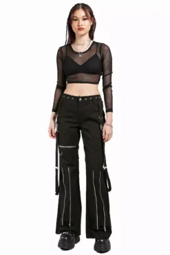 Tripp Strap It Pants -Creepsville Horror Shop af909 blk fl scaled 1