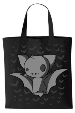 Baby Bat Bag [Multiple Styles Available] -Creepsville Horror Shop baby bat tote bag resize