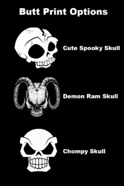 Pentagram Leggings -Creepsville Horror Shop butt prints destrukture