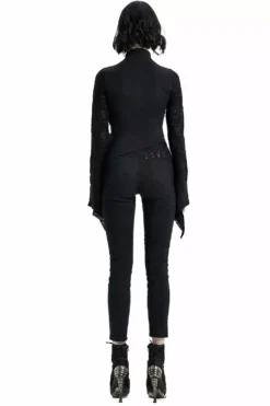 Death Cult Black Denim Jeans -Creepsville Horror Shop dasdas