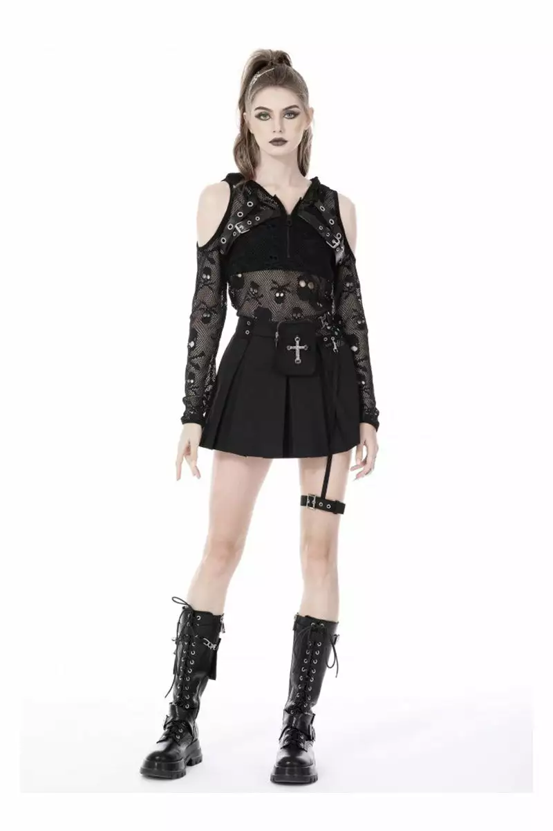 Skull N' Bones Mesh Top 8 Skull N' Bones Mesh Top - Image 6