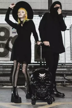 Tomb Travel Suitcase -Creepsville Horror Shop dfgdfgdgdfgdf